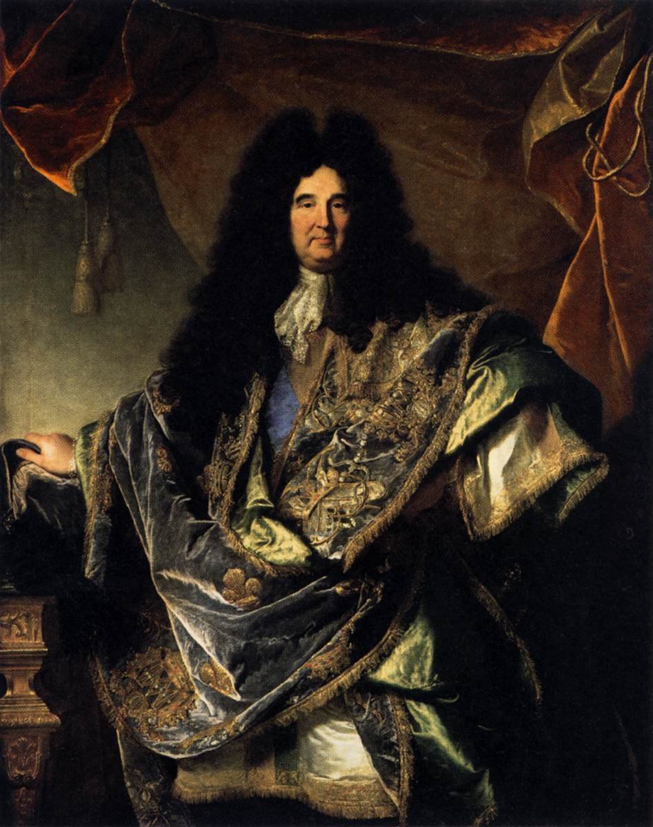 Porträt von Phillippe de Courcillon von Hyacinthe Francois Rigaud