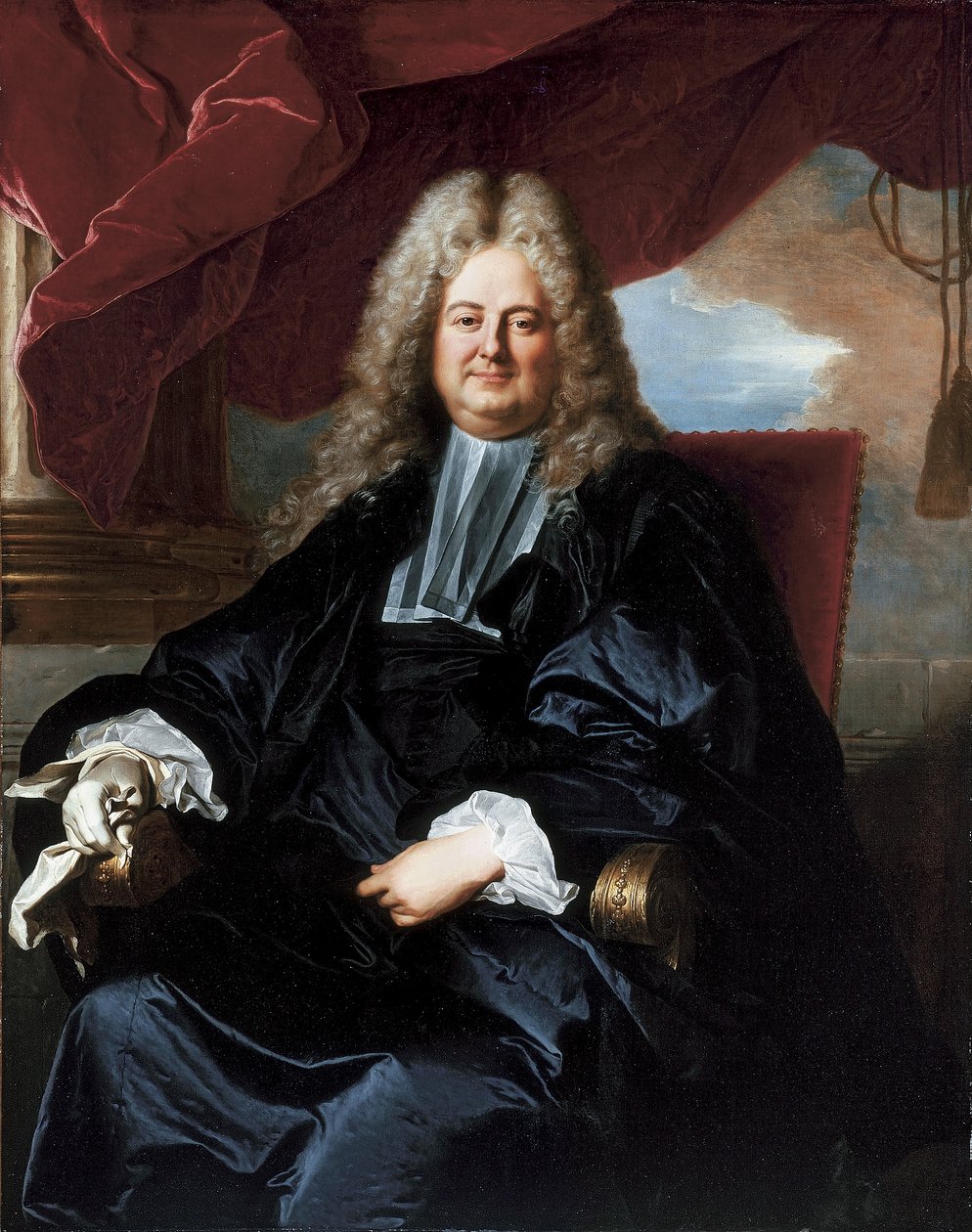 Porträt von Barthélemy Jean-Claude Pupil von Hyacinthe Francois Rigaud