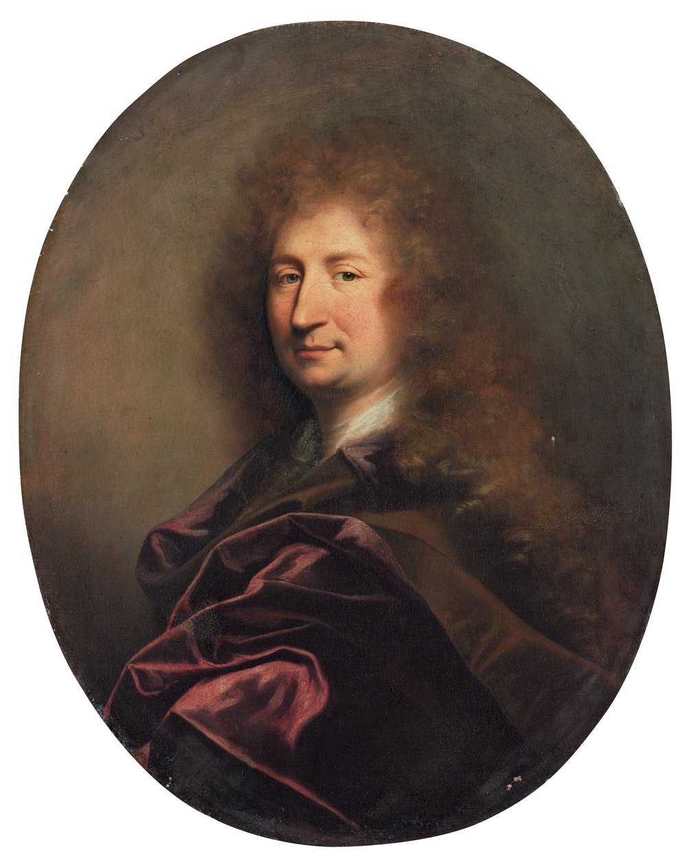 Porträt eines Gentlemans von Hyacinthe Francois Rigaud