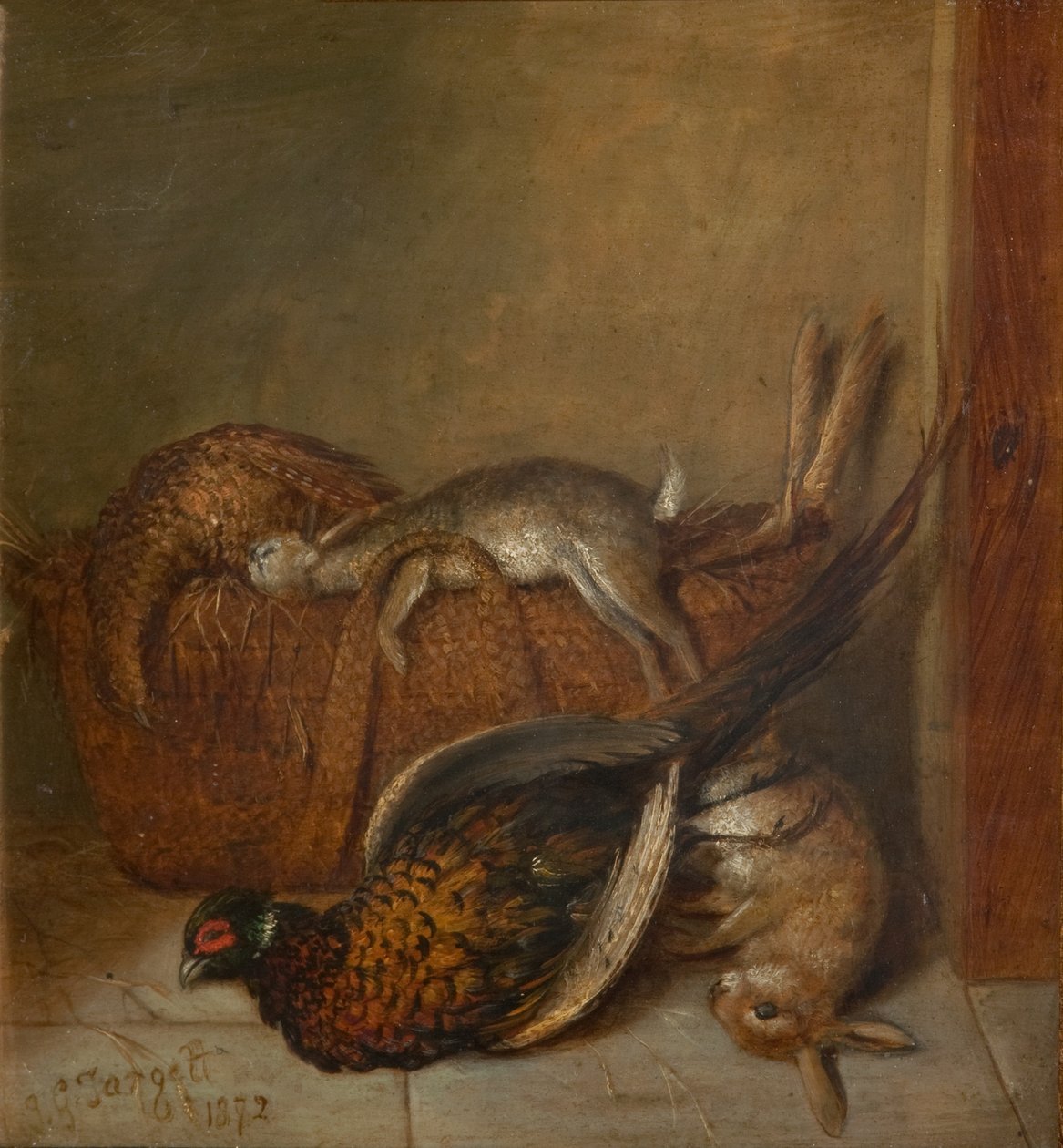 Stillleben, 1872 von I. G. Tarquett