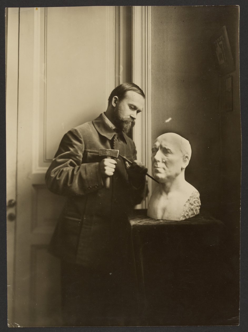 Boris Kustodiev (Bildhauer) von Iakob Vladimirovich Shteinberg