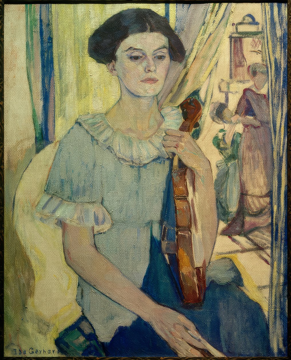 Geigerin (Elli Bößneck) von Ida Gerhardi