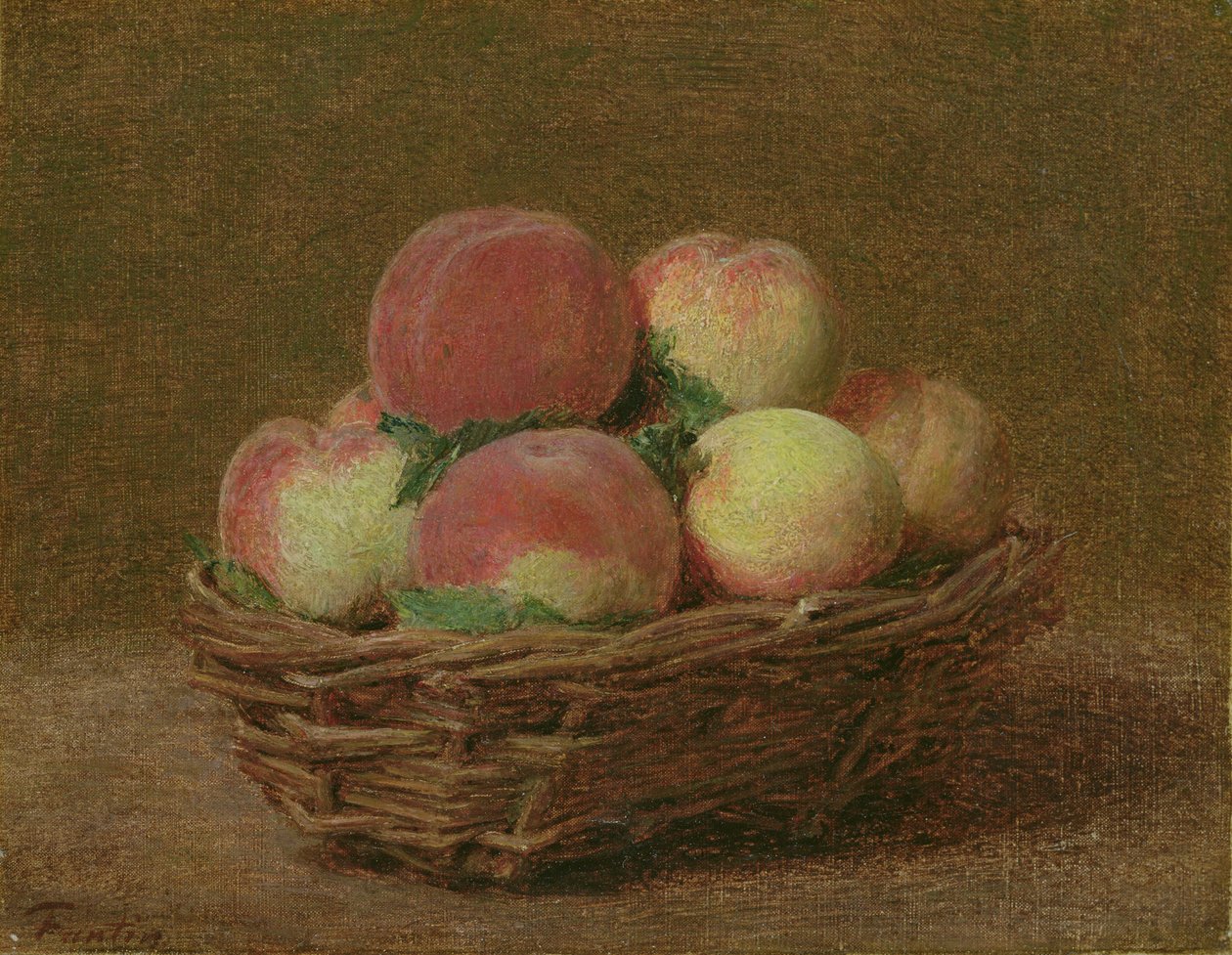Pfirsiche, 1894 von Ignace Henri Jean Fantin Latour