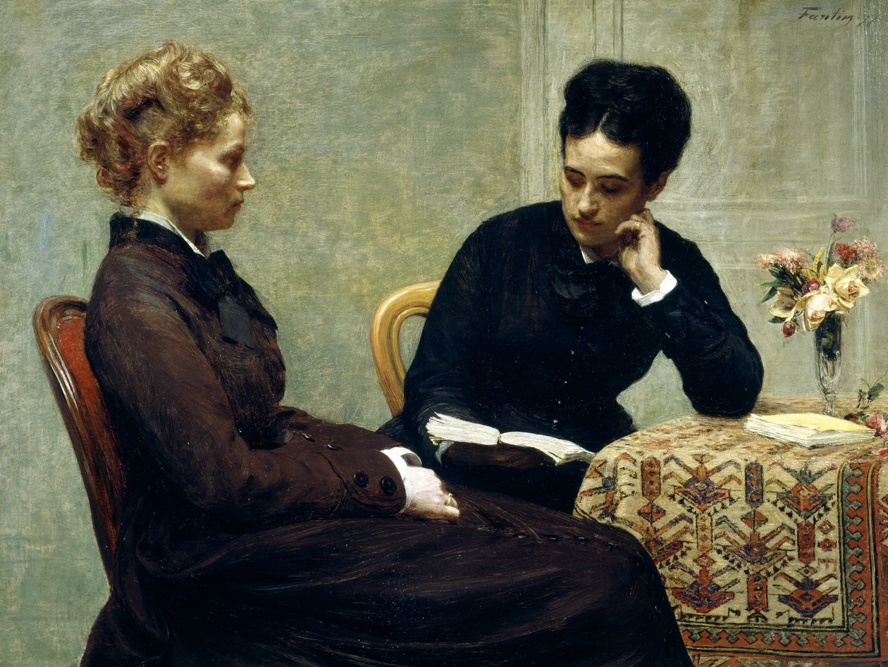 Lesen von Ignace Henri Jean Fantin Latour