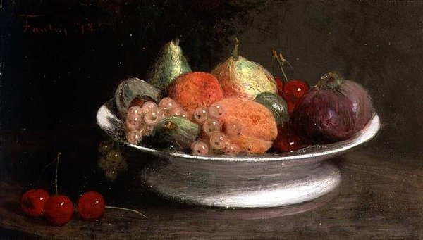 Stillleben mit Früchten von Ignace Henri Jean Fantin Latour