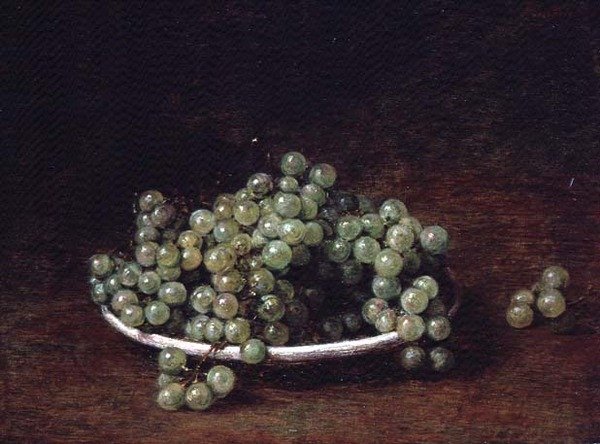 Stillleben mit kleinen Trauben von Ignace Henri Jean Fantin Latour