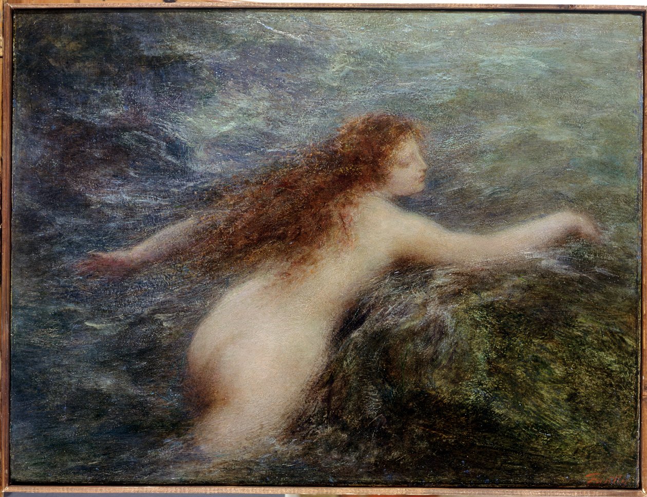 Naiade, ca. 1896 von Ignace Henri Jean Fantin Latour
