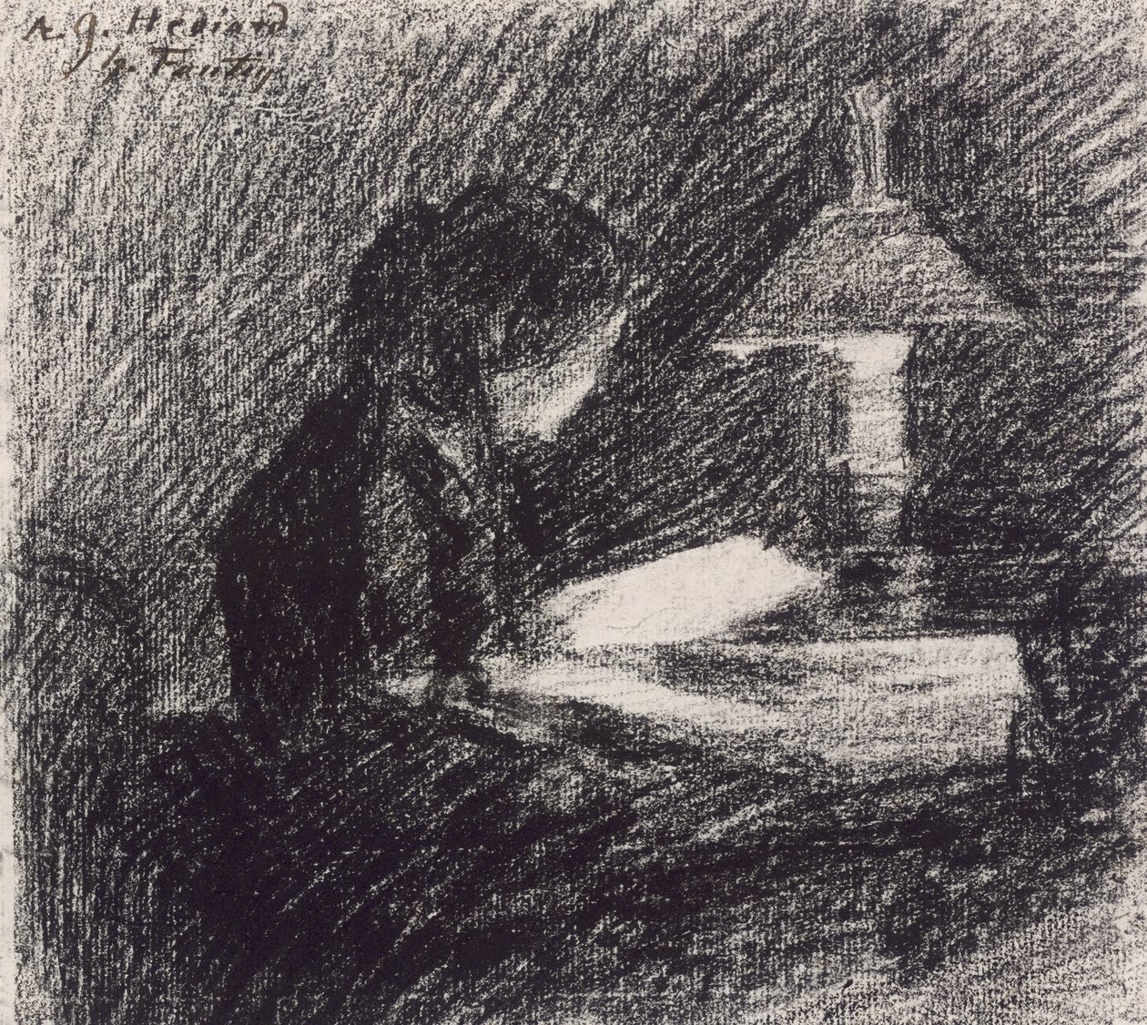 Lesen von Ignace Henri Jean Fantin Latour