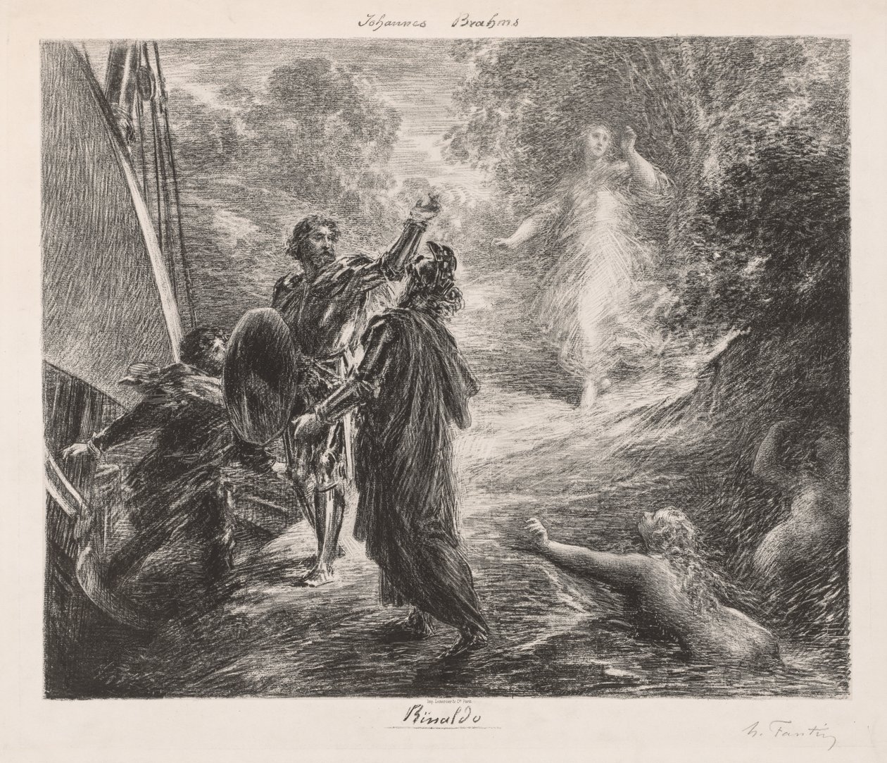 Rinaldo von Ignace Henri Jean Fantin Latour