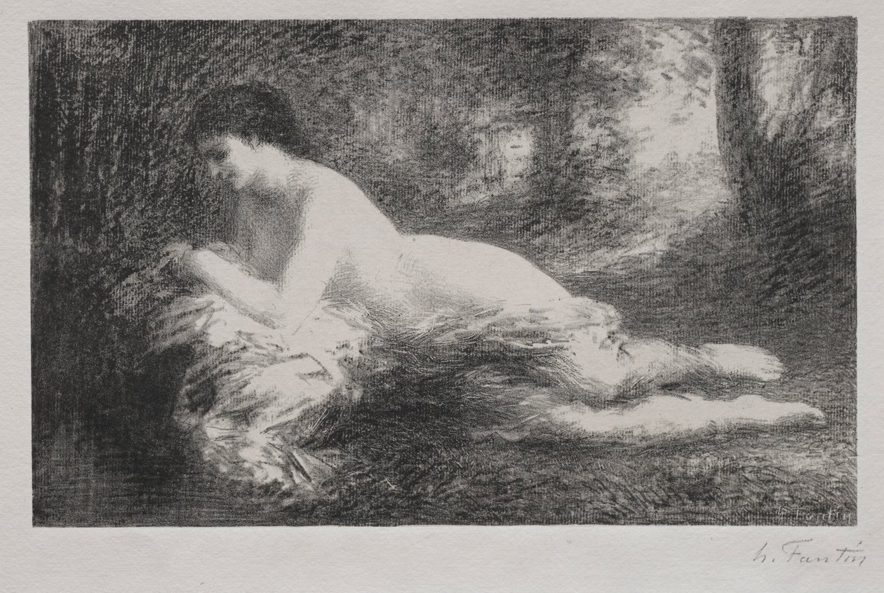 Rêverie von Ignace Henri Jean Fantin Latour
