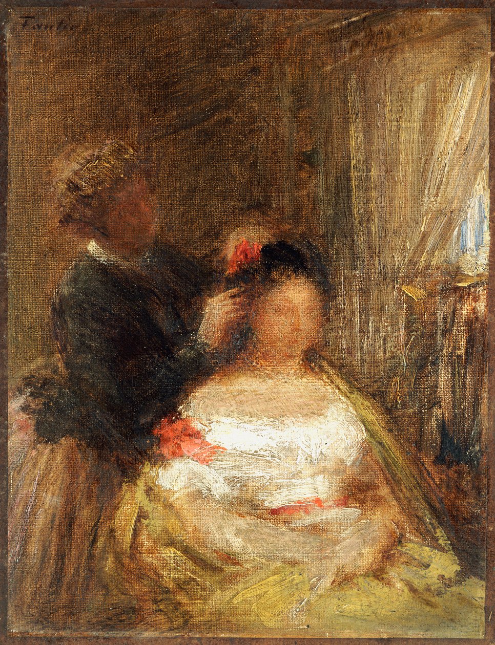 Der Friseur von Ignace Henri Jean Fantin Latour