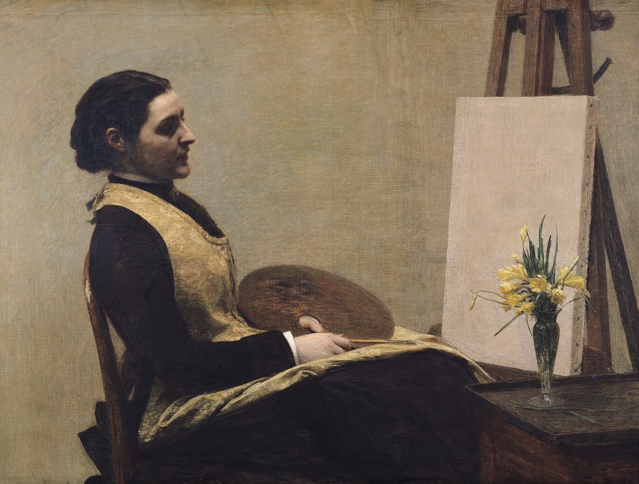 Das Studium von Ignace Henri Jean Fantin Latour