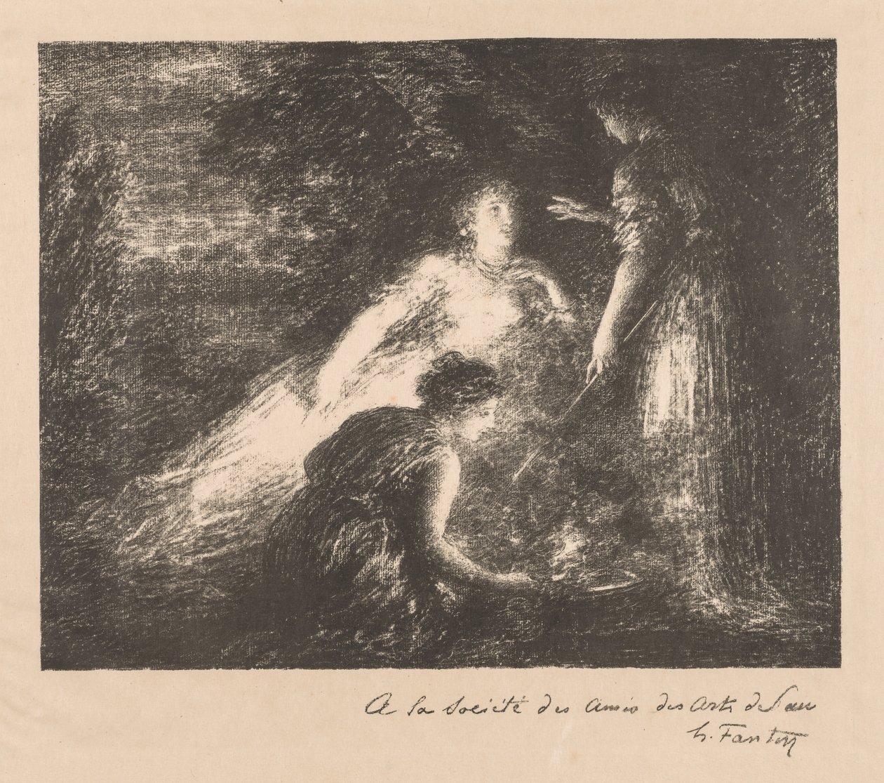 Hexerei, 1899 von Ignace Henri Jean Fantin Latour