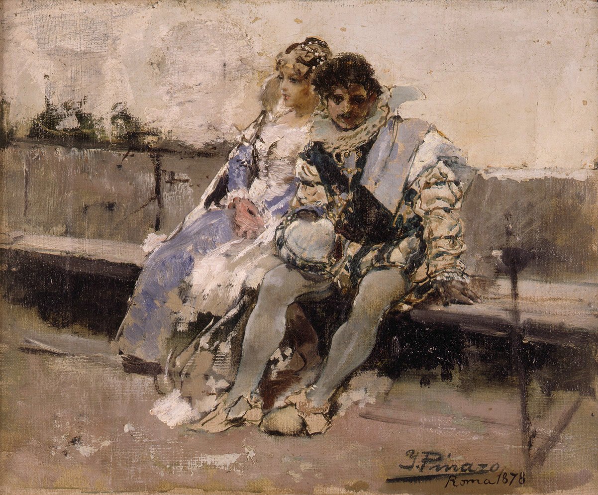 Verliebte von Ignacio Pinazo Camarlench