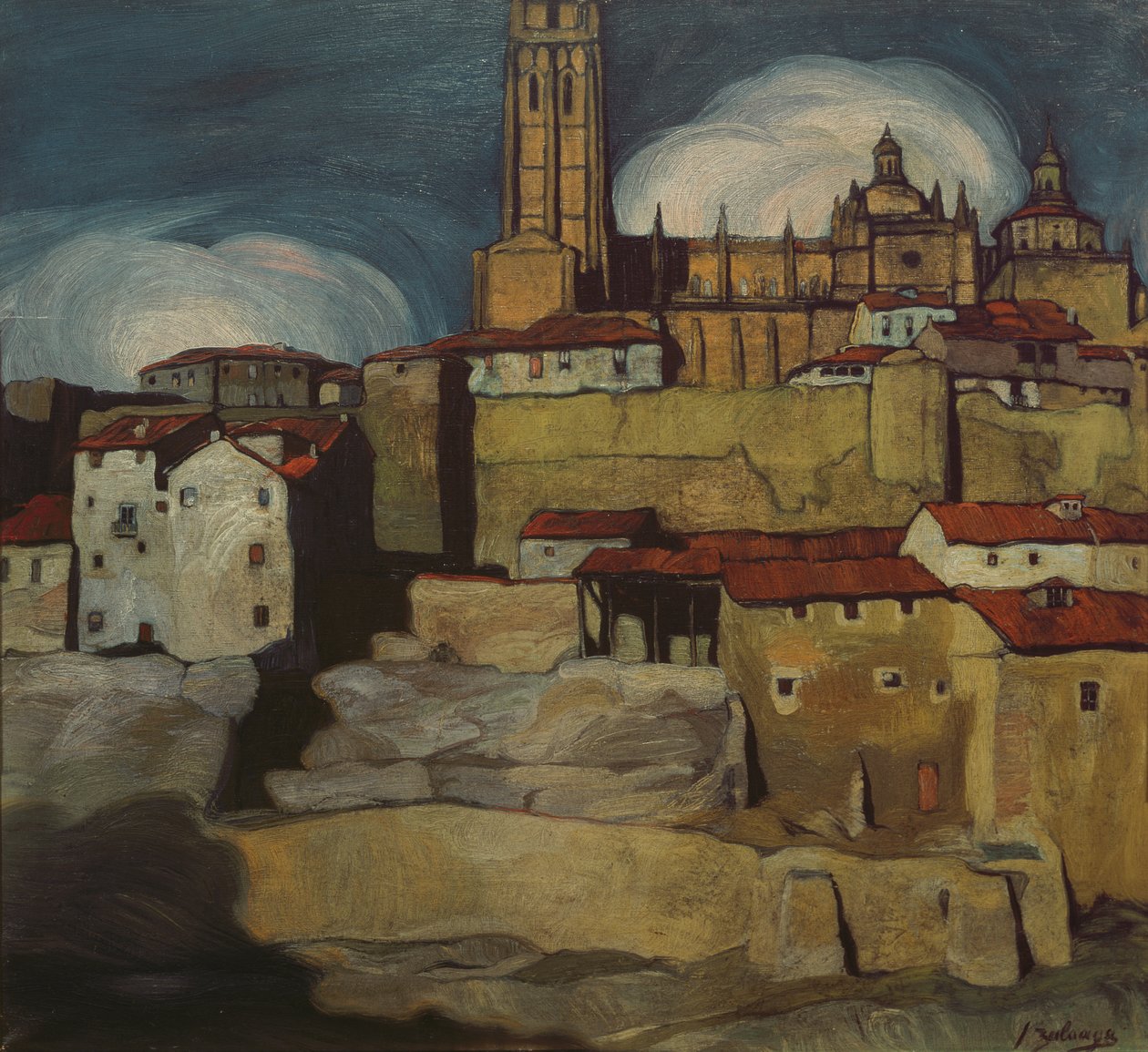 Kathedrale von Segovia, 1909 von Ignacio Zuloaga y Zabaleta