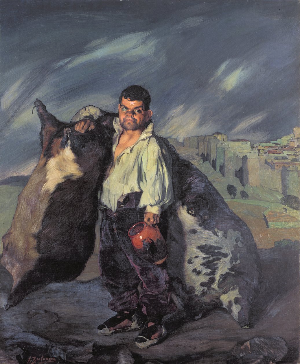 Der Zwerg Gregory, 1908 von Ignacio Zuloaga y Zabaleta