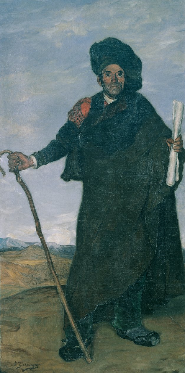 Der Volksdichter Don Miguel von Segovia von Ignacio Zuloaga