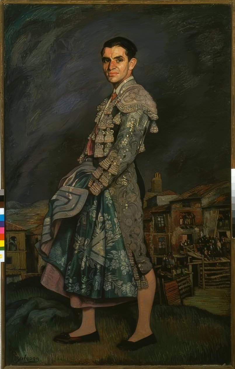 Porträt von Juan Belmonte von Ignacio Zuloaga y Zabaleta