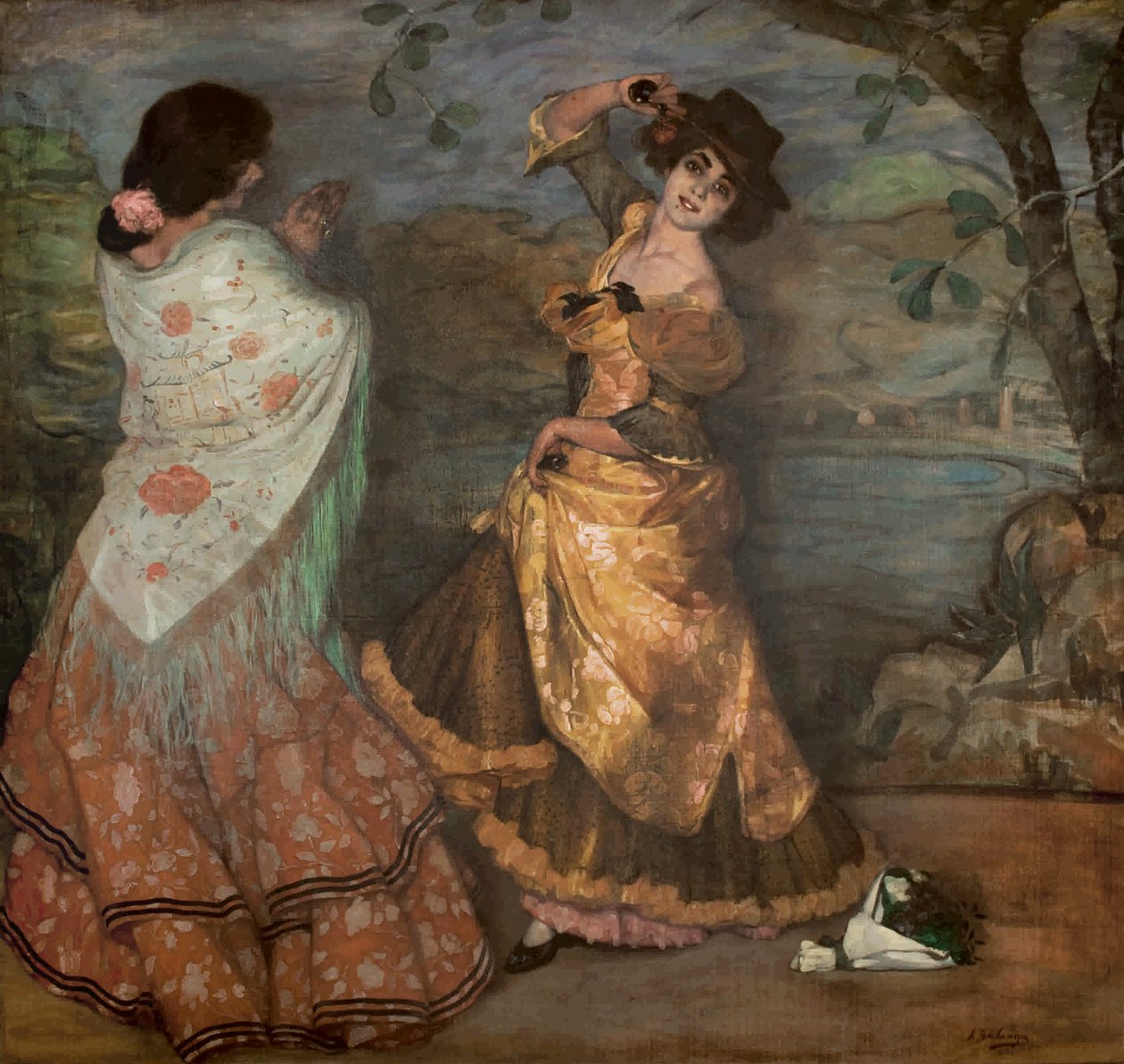 Andalusische Tänzer, 1903 von Ignacio Zuloaga y Zabaleto