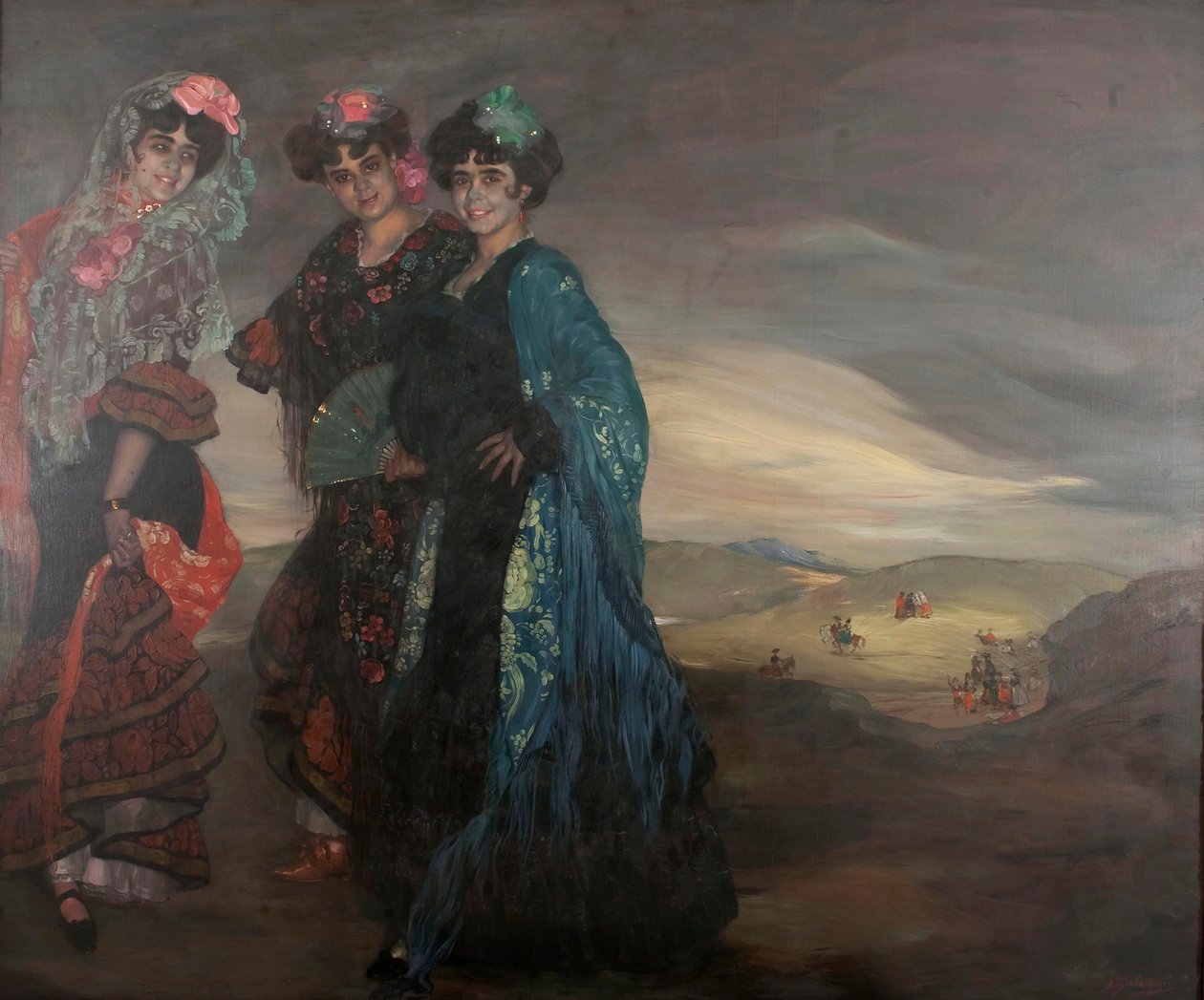 Meine Cousins, 1903 von Ignacio Zuloaga y Zabaleto