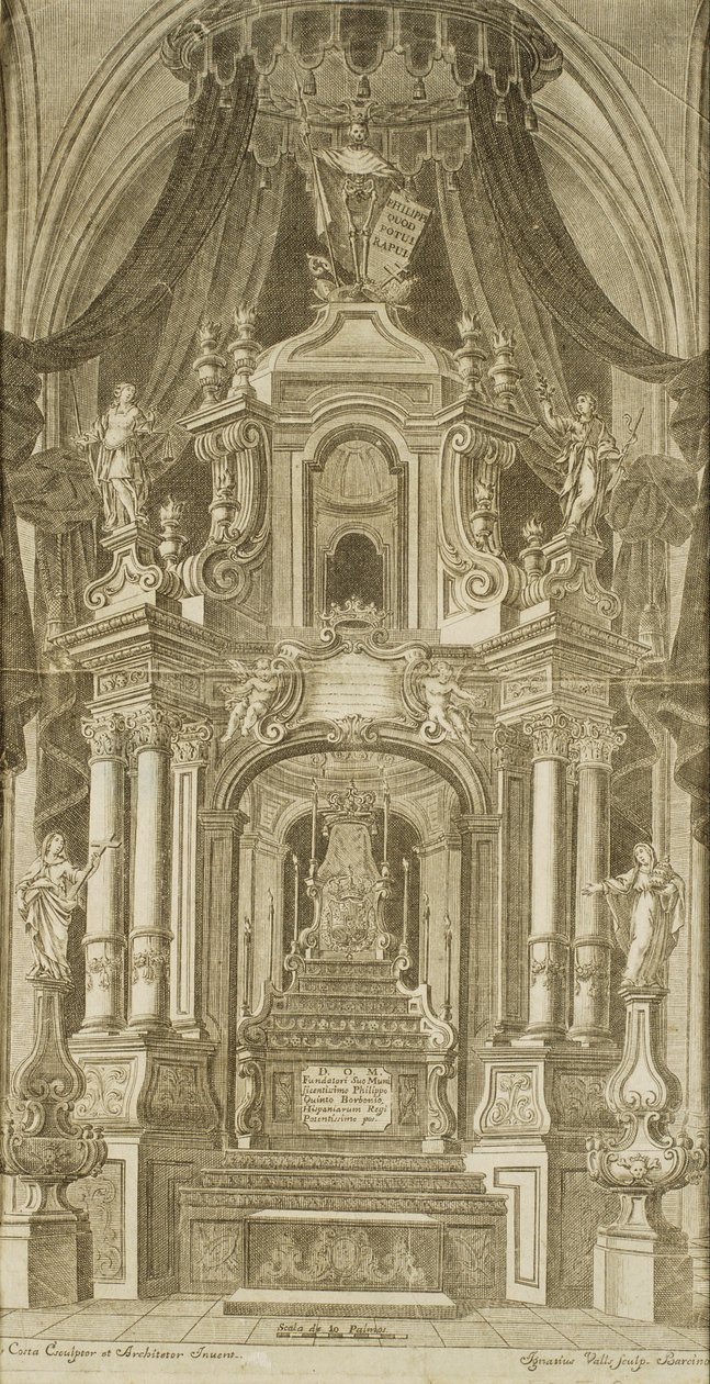 Grab von Philipp V. von Ignasi Valls