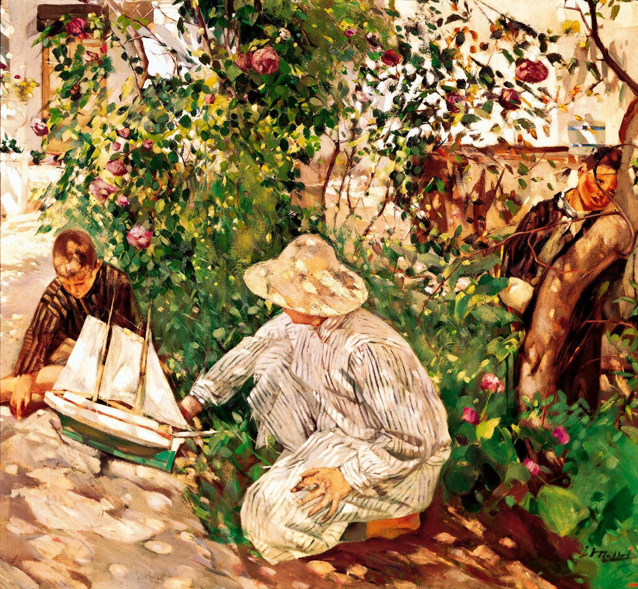 Rosenbüsche (Costa Brava) von Ignasi Mallol Casanovas
