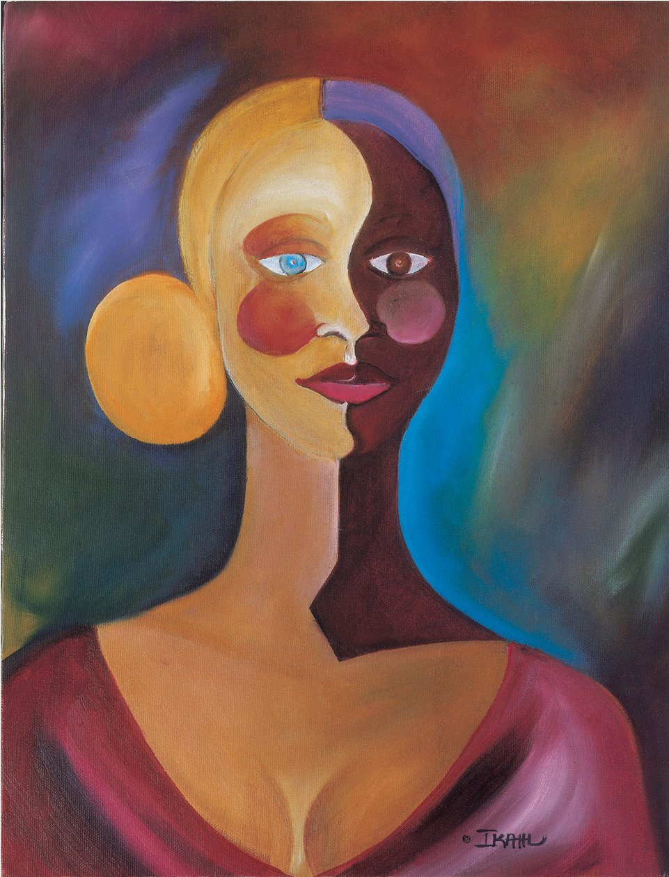 Die zwei Gesichter der Eva von Ikahl Beckford
