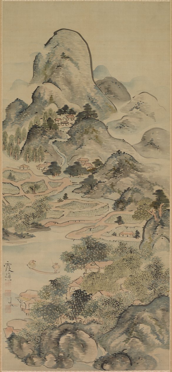 Angeln im Frühling, 1700er Jahre von Ike Taiga