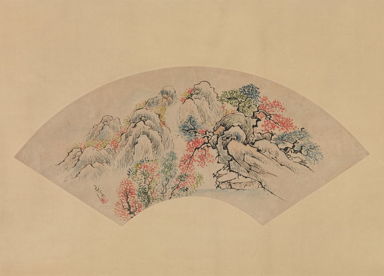 Herbstlandschaft von Ike no Gyokuran