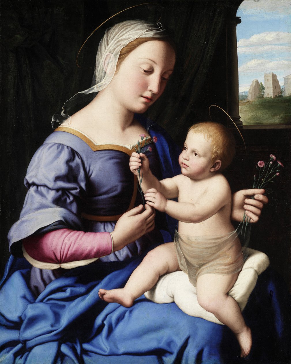 Madonna und Kind von Il Sassoferrato