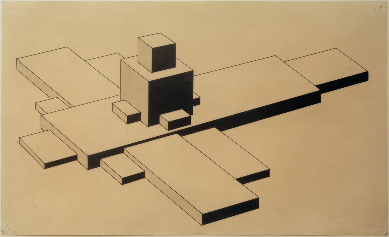Architektonisches Projekt von Ilja Grigorewitsch Tschaschnik