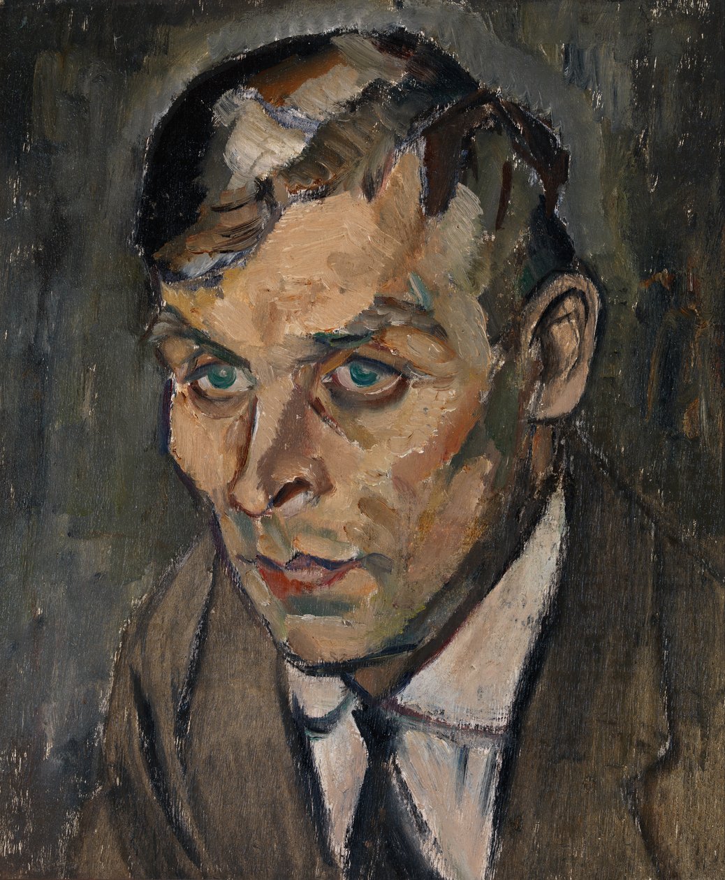 Porträt des Künstlers Väinö Kamppuri von Ilmari Aalto