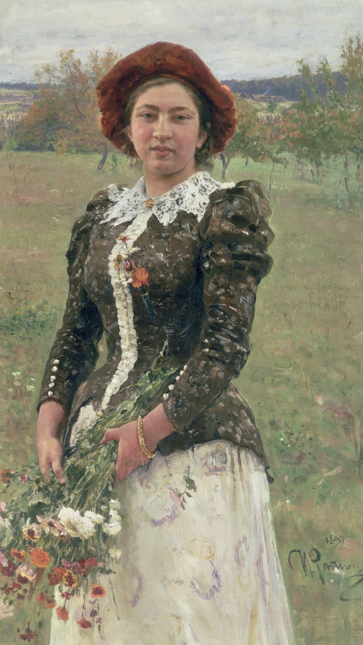 Frühlingsstrauß von Ilya Efimovich Repin