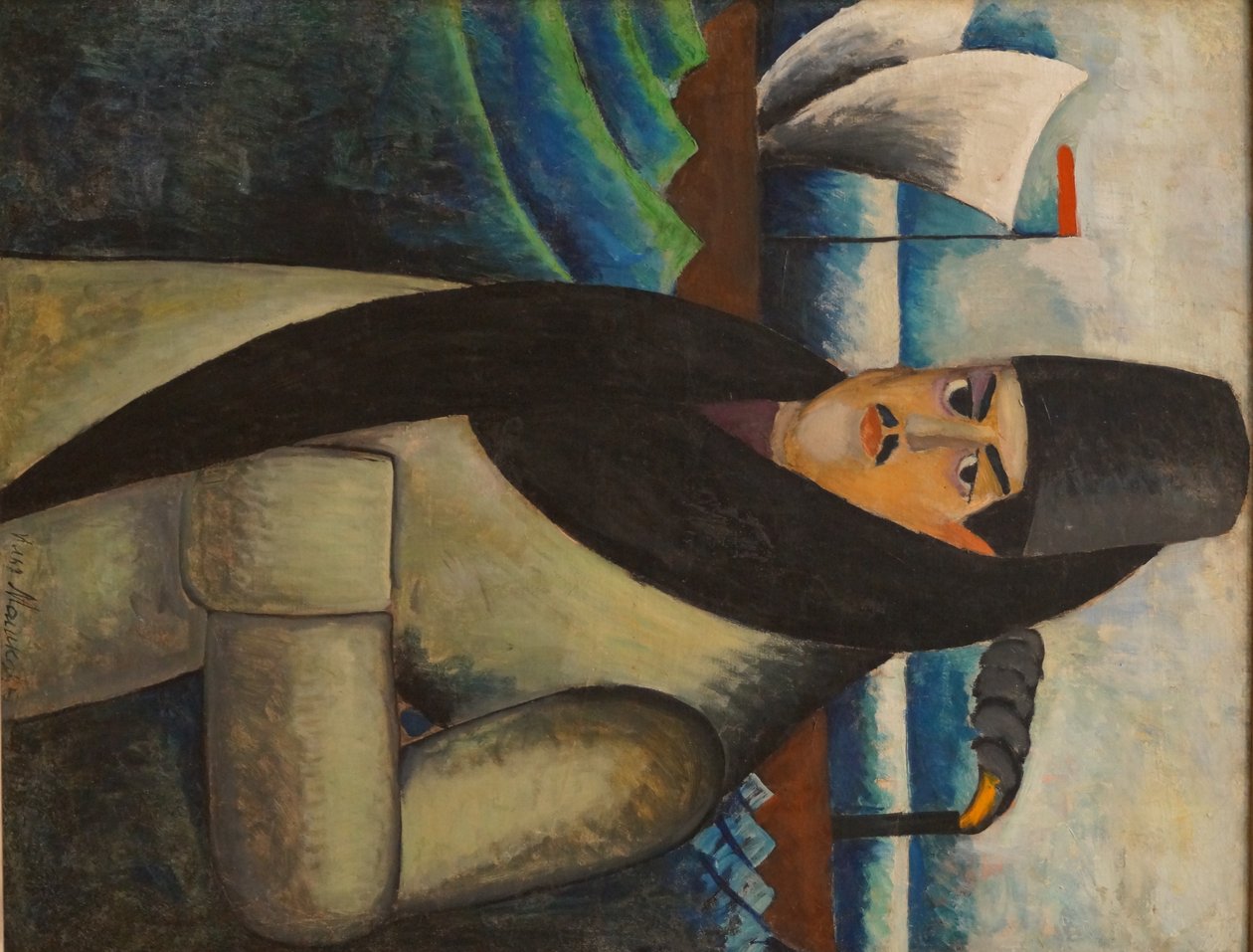 Selbstporträt von Ilya Ivanovich Mashkov