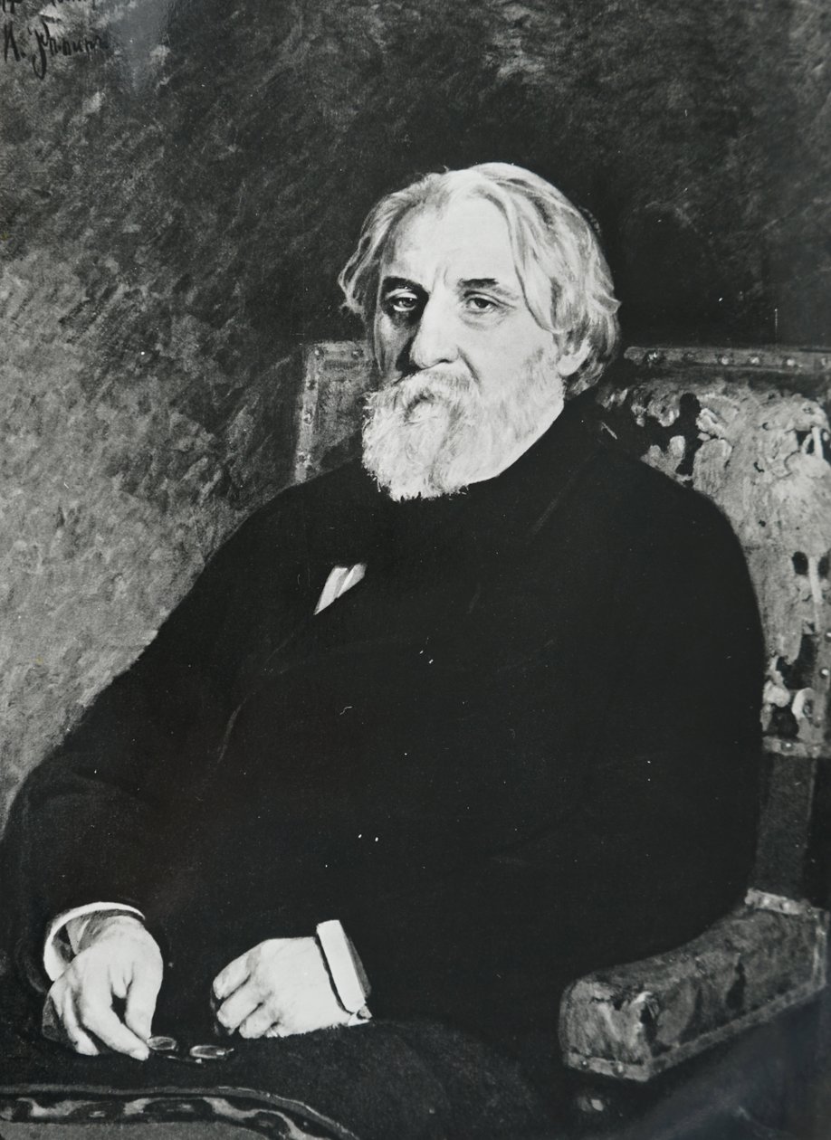 Iwan Sergejewitsch Turgenew von Ilya Efimovich (after) Repin
