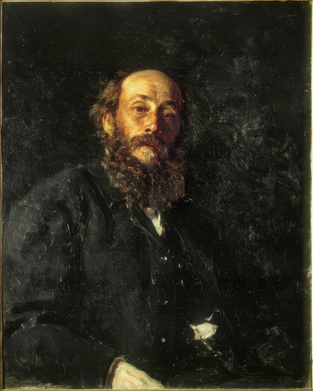 Bildnis des Malers Nikolai Gay von Ilya Efimovich Repin