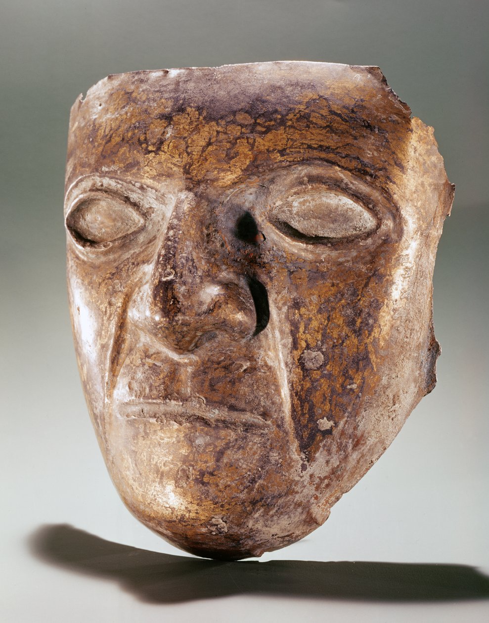 Inka-Maske (Kupfer) von Incan