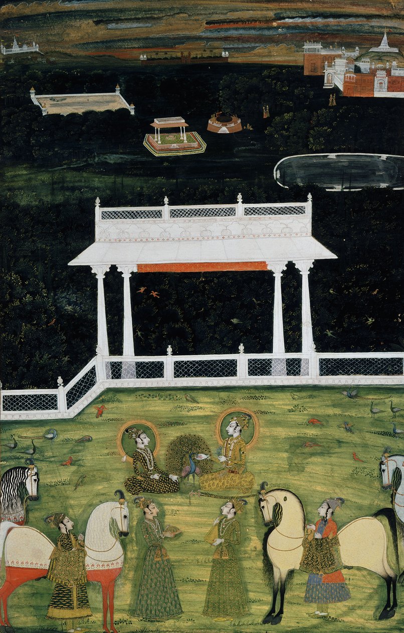 Ein fürstliches Paradies, ca. 1750-1760 von Indian School