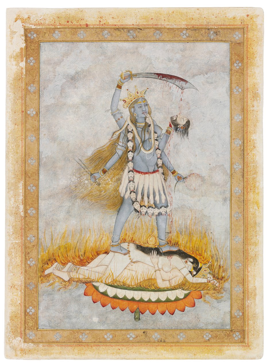 Kali, Kangra von Indian School