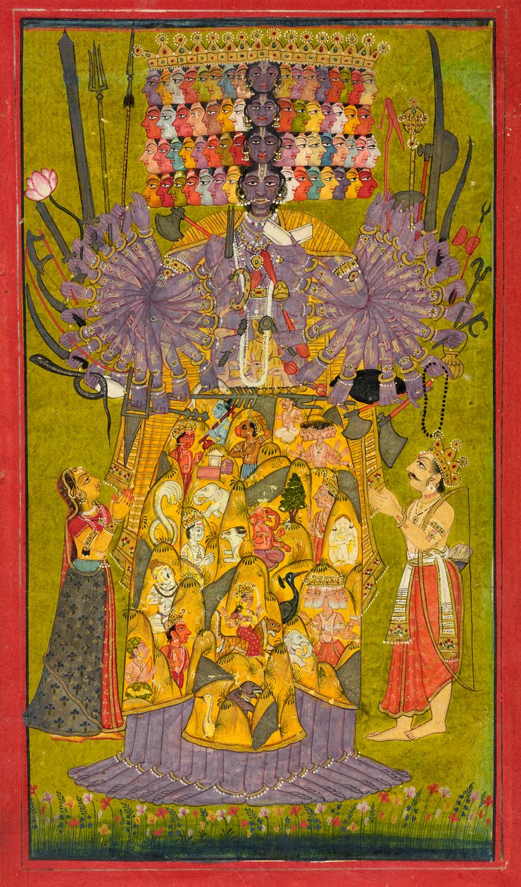 Krishna Vishvarupa von Indian School