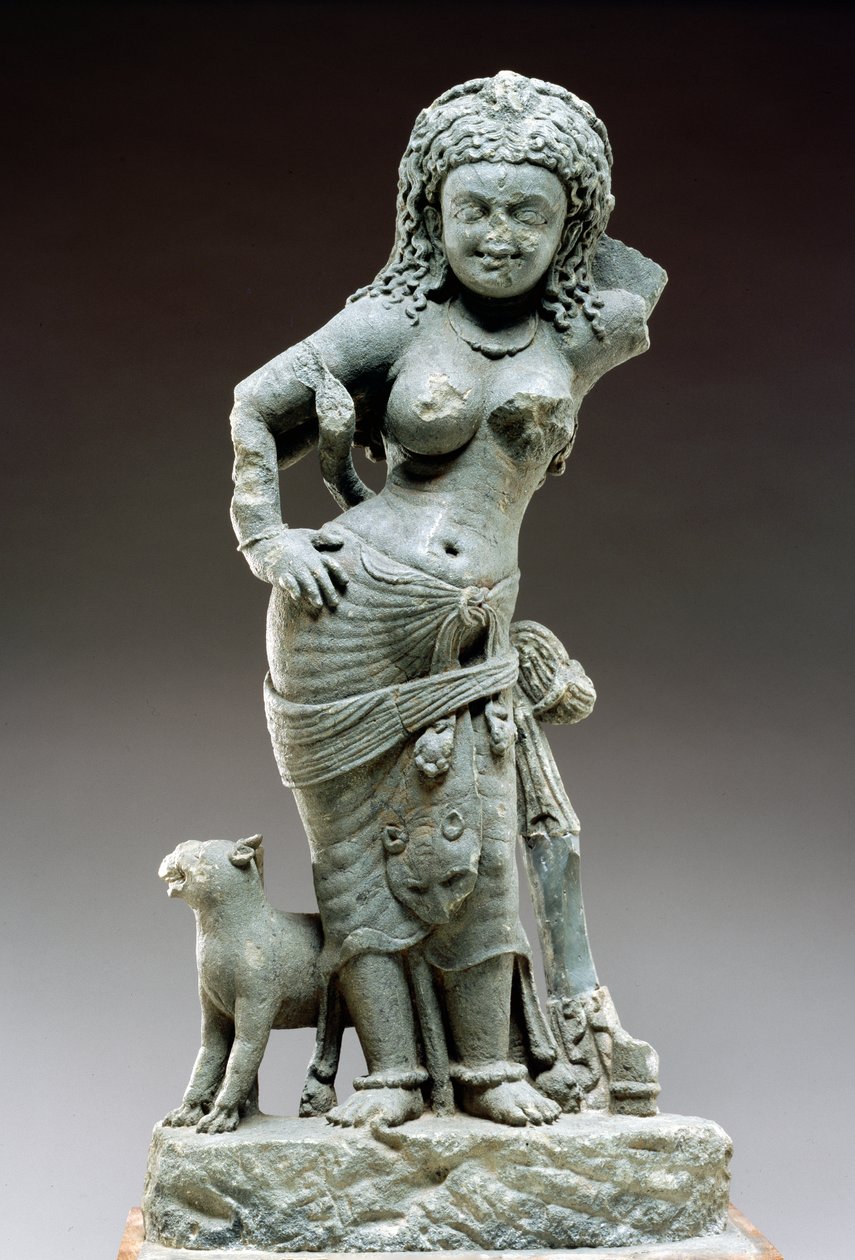 Parvati, Samlaji-Kultur, 500 n. Chr. von Indian School