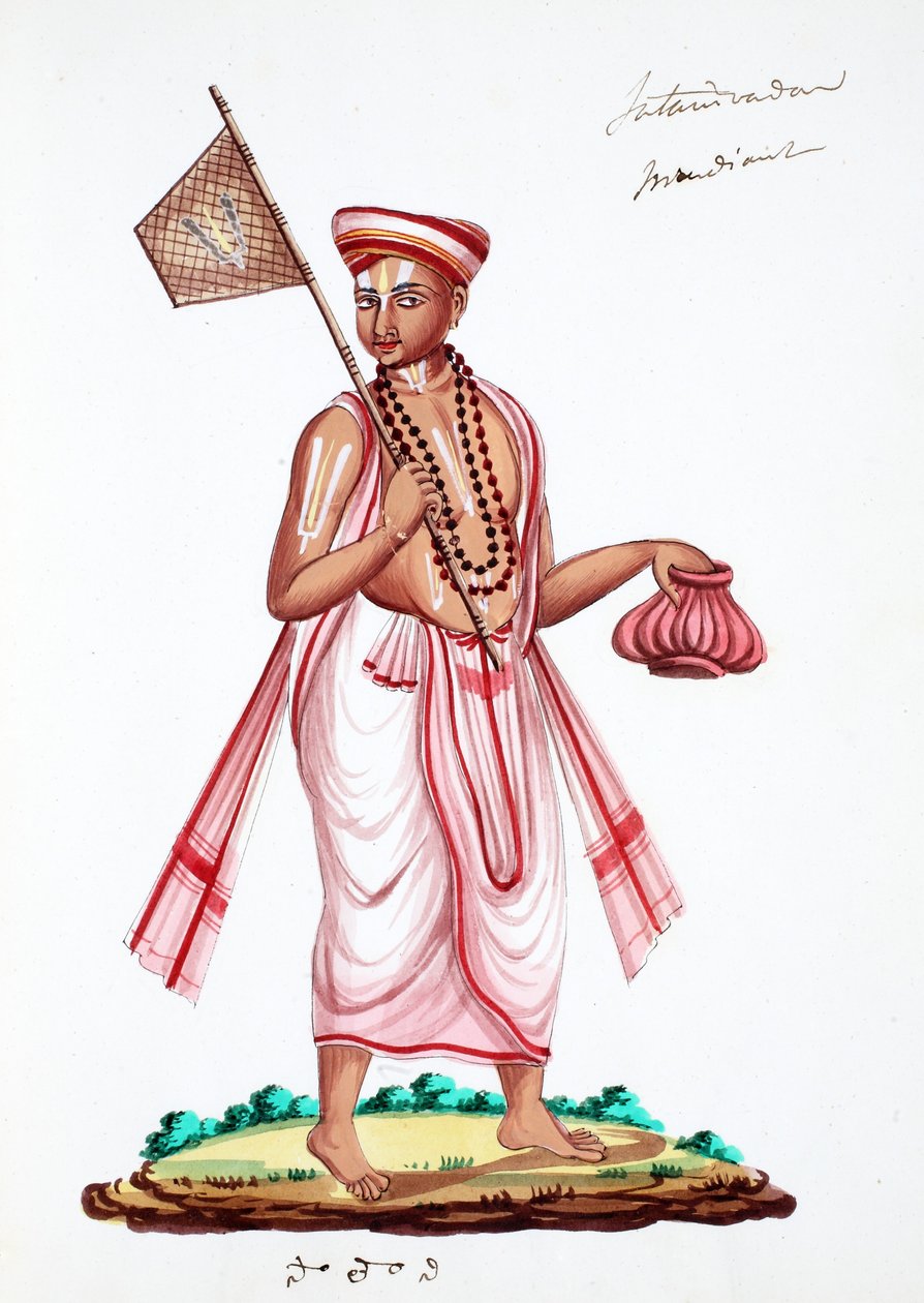 Vaishnavitischer Brahmane von Indian School