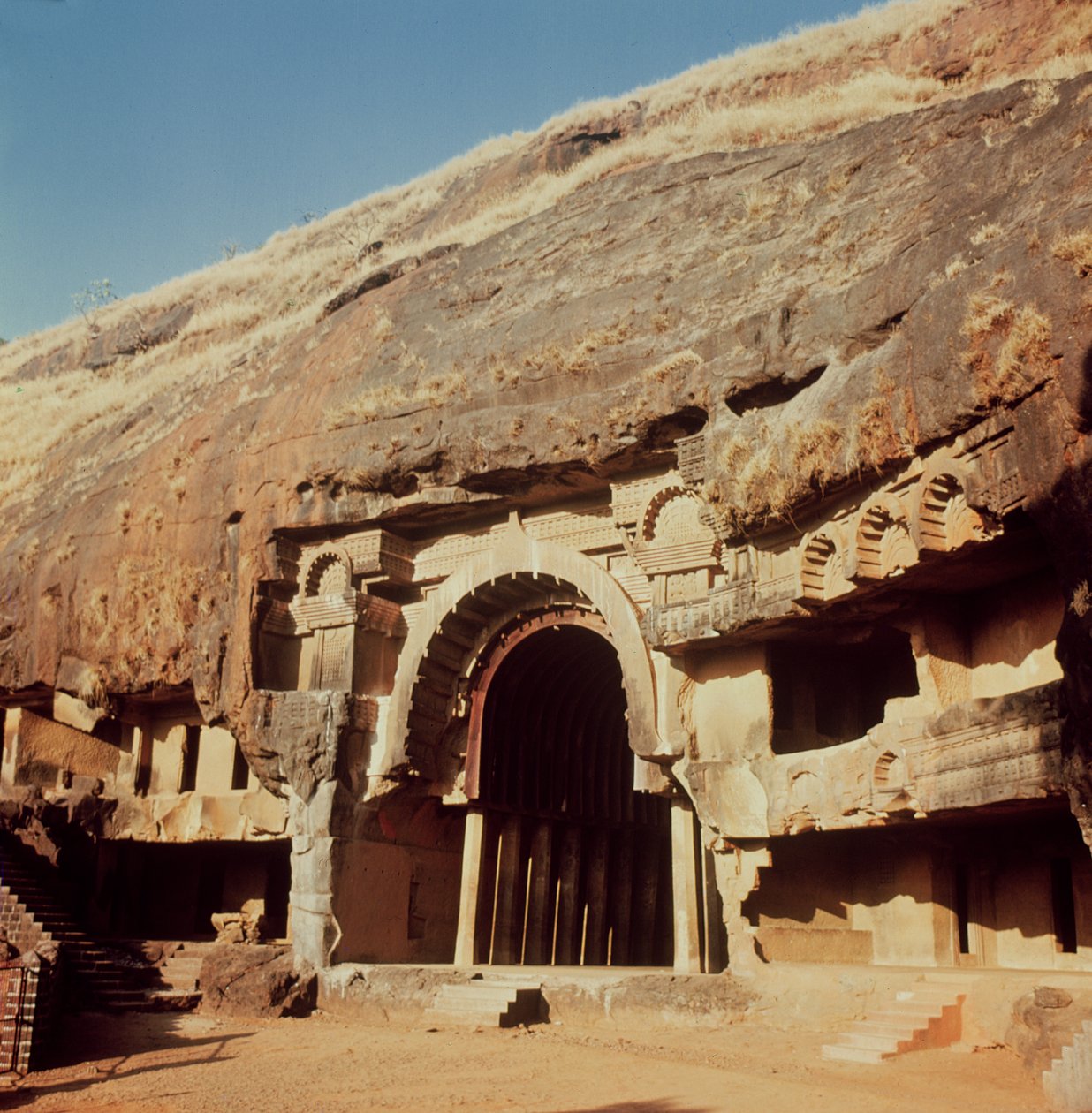 Ansicht der Höhle 12 von Indian School
