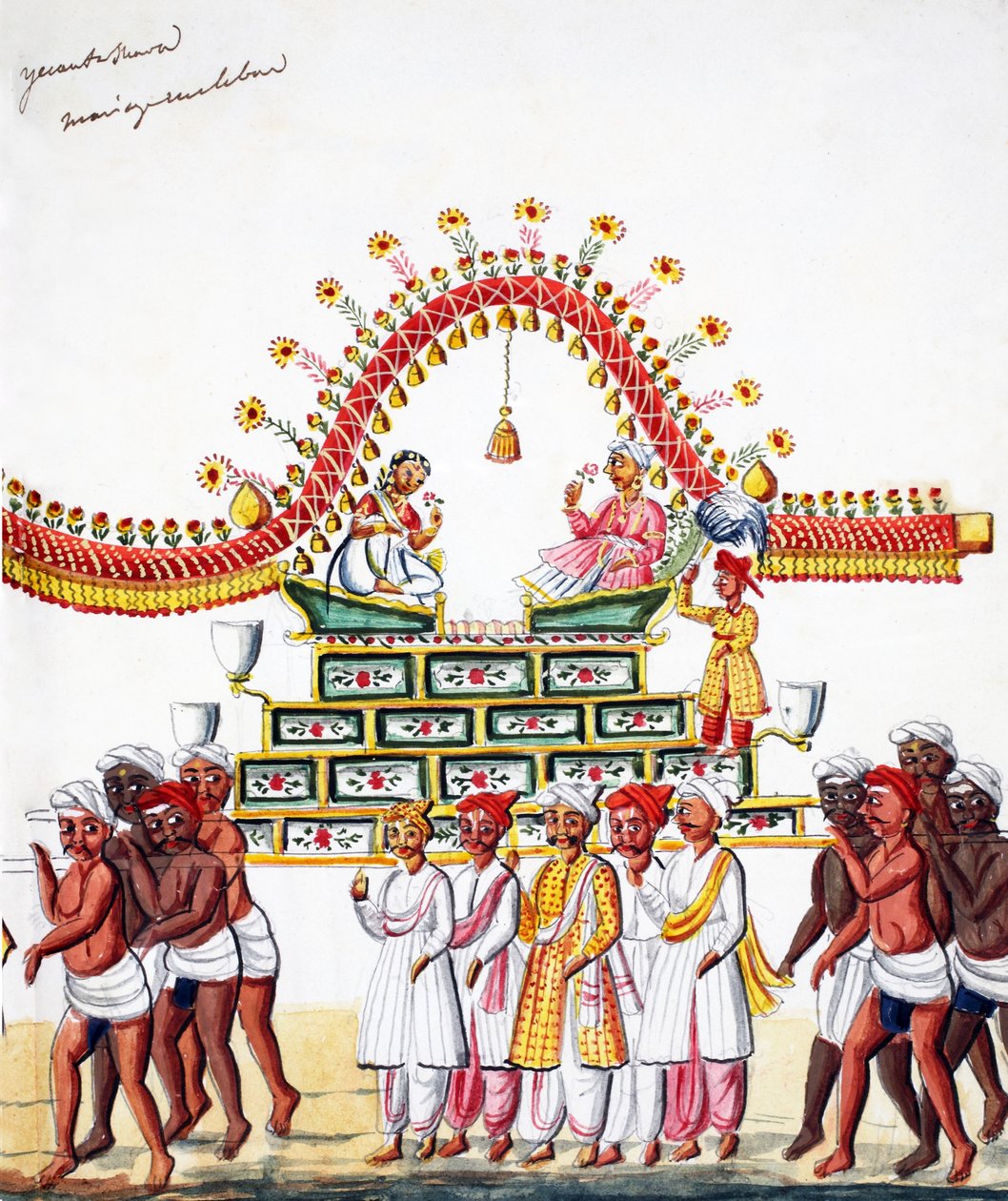 Hochzeitszeremonie von Indian School