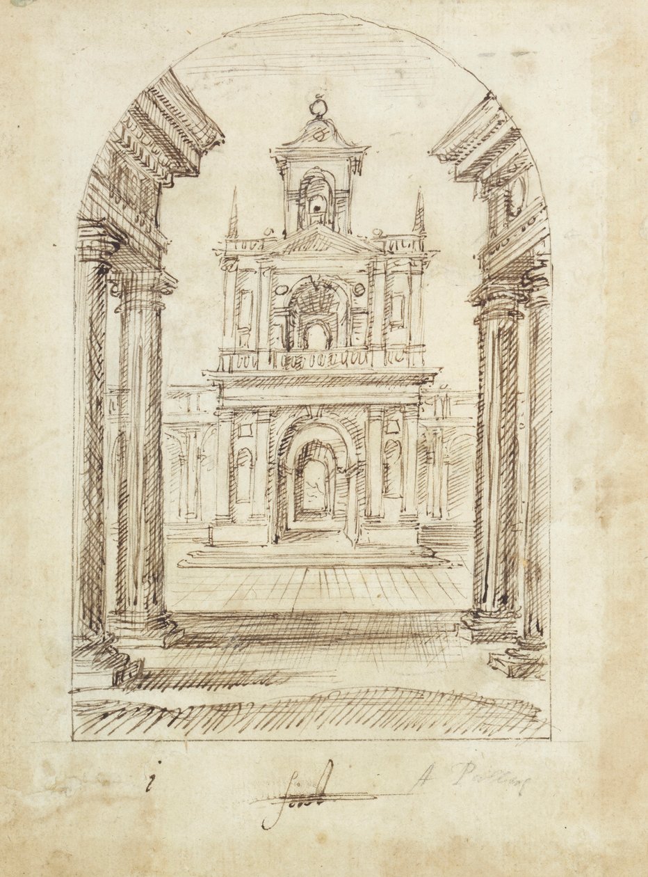 Ein Palast von Inigo Jones