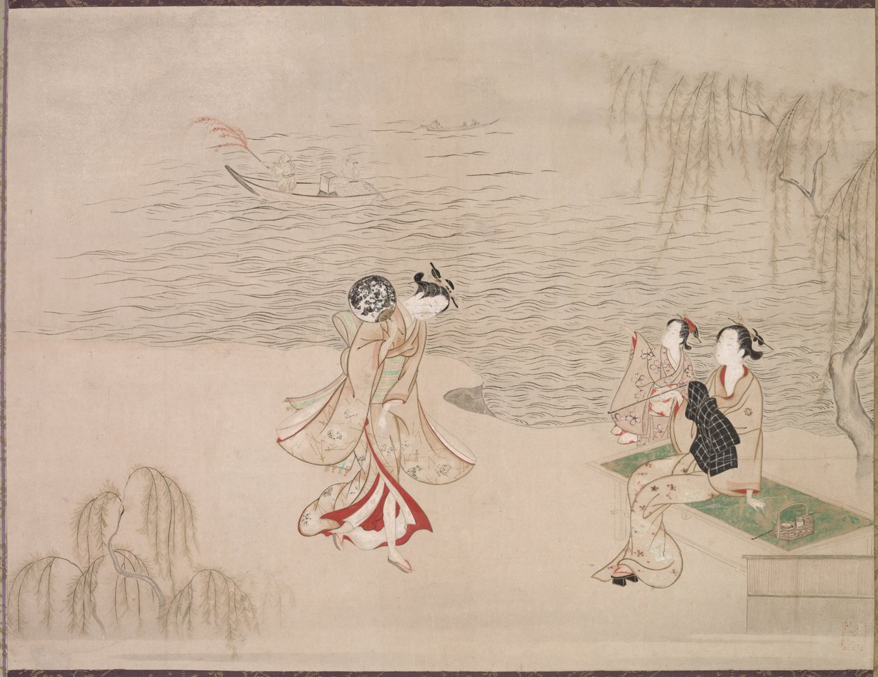 Schönheiten am Strand von Ippitsusai Bunchō