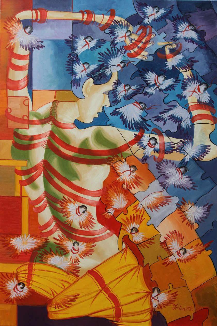 Erschöpft, 2015 von Irina Corduban