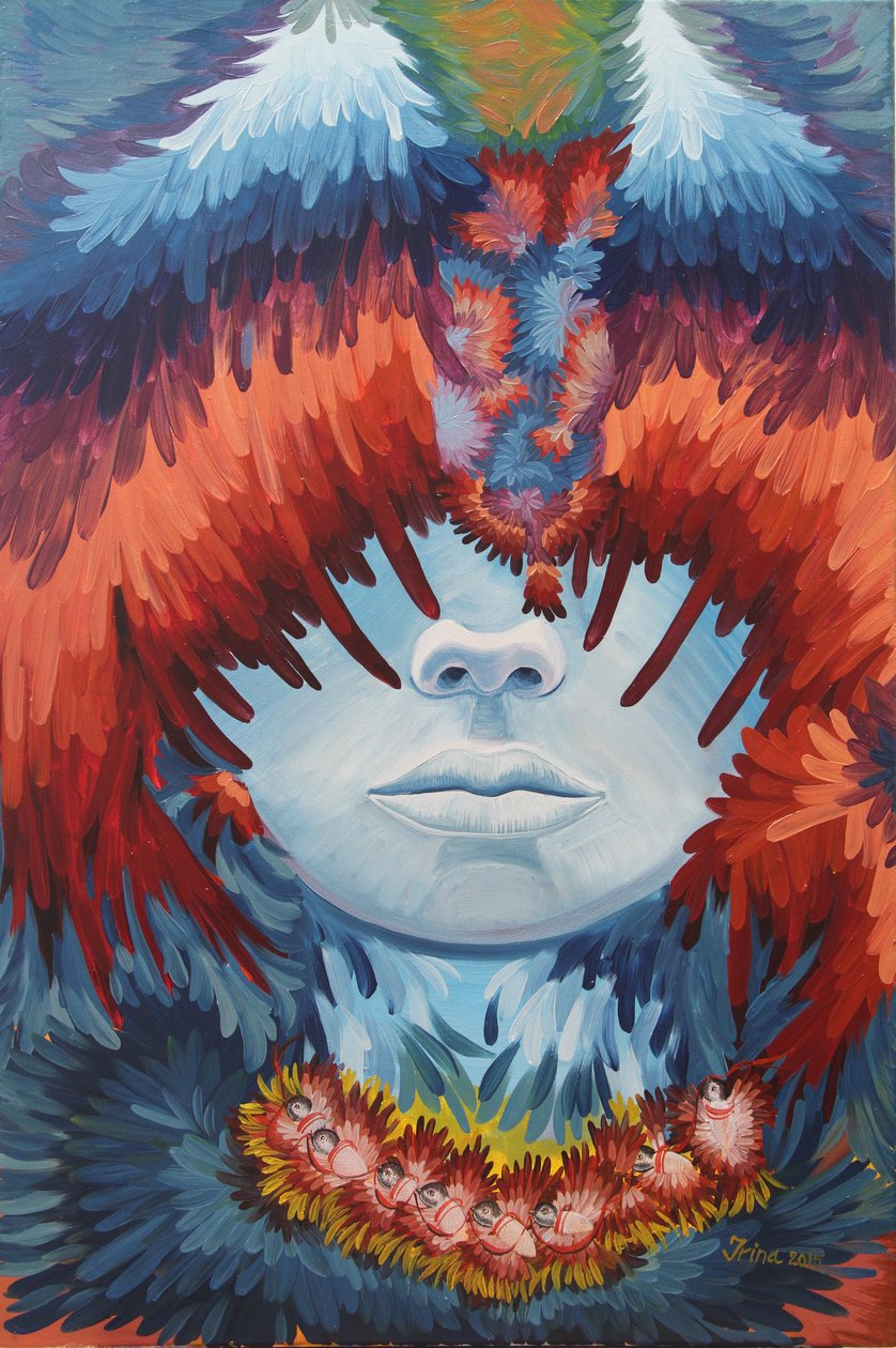 Halslose Meisen von Irina Corduban