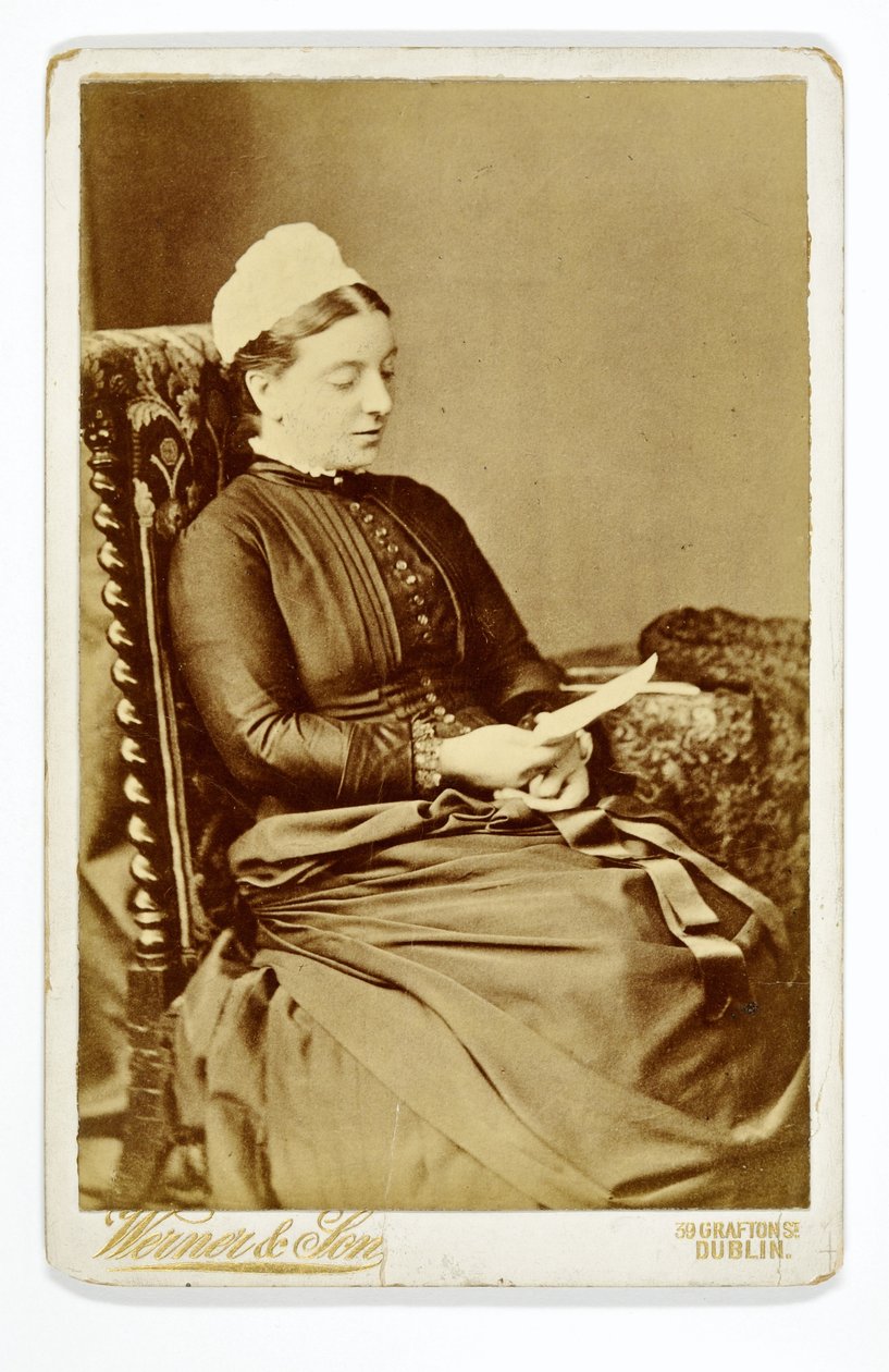 Miss Pringle, Oberschwester, St. Thomas Krankenhaus von Irish Photographer