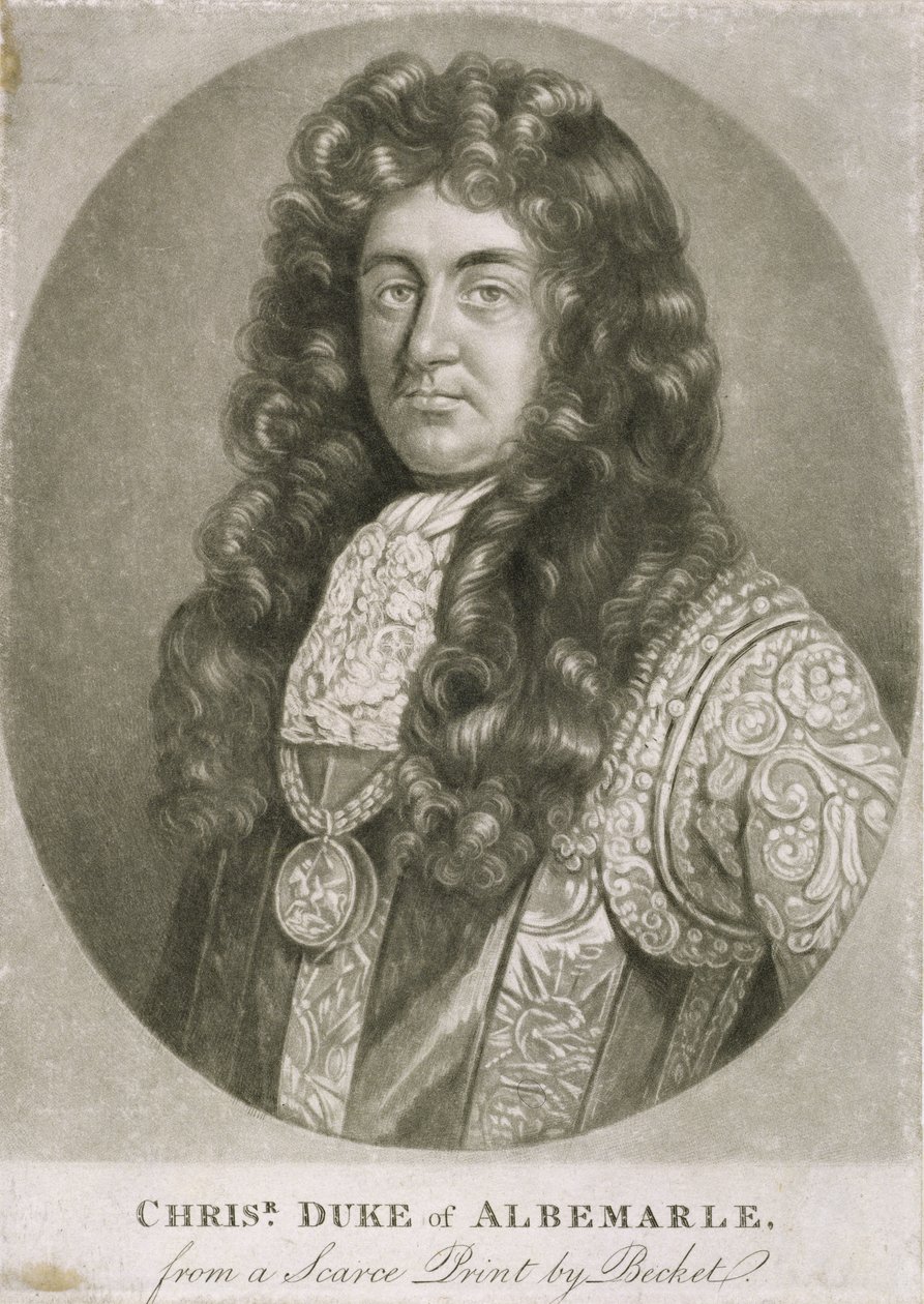 Christopher Monck, 2. Herzog von Albemarle (1653-88) von Isaac Becket
